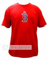 MLB   波士頓紅襪隊204系列吸濕排汗圓領衫(深藍)