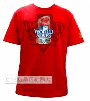 MLB  2010 美國職棒世界大賽紀念衫(紅)