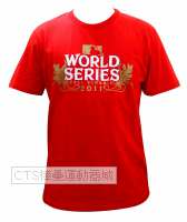 MLB 2011  美職世界大賽冠軍紀念ㄒ恤(限量)-紅