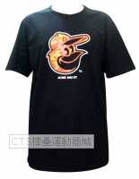 MLB  巴爾的摩金鶯隊250系列 圓領衫(黑)