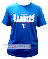 MLB 2015 德州遊騎兵隊 233系列印花快排T恤(寶藍)