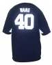 MLB  洋基隊40#WANG開扣球衣(深藍)