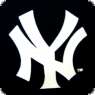 MLB 紐約洋基隊長袖綿質ㄒ恤(深藍)