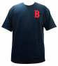 MLB 2009 B 34# 210系列圓領ㄒ恤(深藍)