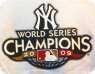 MLB  2009 洋基隊世界大賽冠軍紀念衫(白)