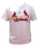 MLB   聖路易紅雀隊229系列吸濕排汗圓領衫(白)