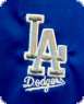 MLB 161系列洛杉磯道奇隊圓領長袖ㄒ恤(寶藍)