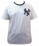 MLB  紐約洋基 19#田中將大(TANAKA) 白色深藍條紋T恤