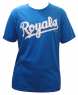 MLB 2016 堪薩斯皇家隊 203系列 圓領印花T恤(藍)