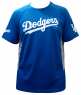 MLB 2016 洛杉磯道奇隊206系列圓領印花快排T恤(藍/灰)