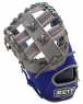 ZETT   BPGT-330系列專業級 右手戴 一壘手手套(藍/灰)