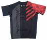 MIZUNO  2023 12TCAX3396  MP系列 半開襟短袖練習衣 (黑/紅)