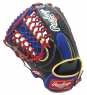 Rawlings  2023 GR3FHTCY719系列 軟式 右手戴 外野T網型手套(寶藍/黑/紅)