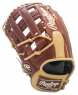 Rawlings  2023 GS3FHTCY719系列 壘球用 右手戴 外野井字型手套(咖啡色/奶油色)
