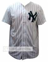 MLB  紐約洋基隊 703系列 開扣球衣(白)