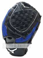 MIZUNO  2025 少年用 312795系列單片型手套(黑/藍)