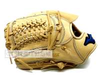 MIZUNO 2025 1AJGR329 系列 右手戴 投手片網型手套(奶油色)