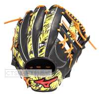 MIZUNO 2025 1AJGR326 系列內野工字型手套(黑*節分圖案)