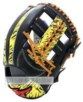 MIZUNO 2025 1AJGR326 系列內野十字型手套(黑*節分圖案)