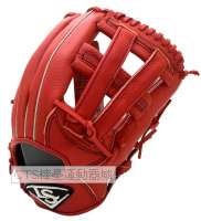 LS 2025 LB43401SC3系列外野雙十字型手套(紅)