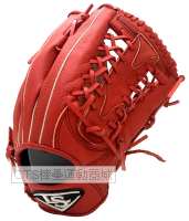 LS 2025 LB43401SC4系列外野T網型手套(紅)
