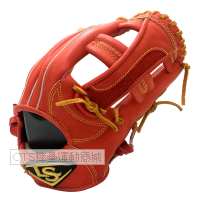 LS LB14310N系列內野十字型手套(橘紅)