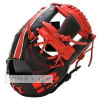 BRETT 2025 頂級紅標 PRO系列內野工字型手套(黑/紅)