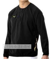 MIZUNO 2025  12JECJ7009  MP系列 長袖 防風衣(黑)