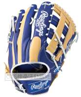 Rawlings  2025 GS5FHTCY719系列 壘球用 外野井字型手套(藍/米)