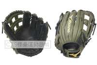 MIZUNO 2026 313234 系列 外野雙十字型手套(綠/黑)