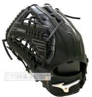 MIZUNO 2026 313214 系列 右手戴 外野T網型手套(黑色)