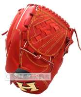 HG 2025 JBRS411系列投手單片型手套(紅)