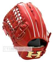 HG 2025 JBRS411系列 右手戴 外野X網型手套(紅)