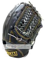 ZETT 2025 BPGT-3SP27JP系列內野U網型手套(黑)