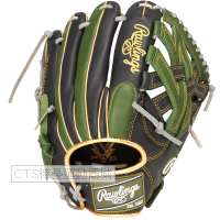 Rawlings  2026 GR6HTCN65系列內野X字型手套(黑/綠)