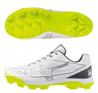 MIZUNO 2026 11GP2562系列 少年用 壘球鞋(白/灰)
