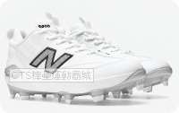 NB 2026 M30001LO 2E系列壘球膠釘鞋(白/灰 )