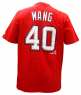 MLB  2010 華盛頓國民隊 40#WANG   紅色T恤