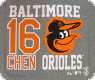 MLB   巴爾的摩金鶯隊 16#CHEN 202系列 T恤(灰色)