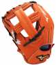 MIZUNO 2025 少年用 1AJGY33900系列右手戴十字型手套(桔)