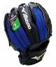 MIZUNO  2025 少年用 312795系列單片型手套(黑/藍)