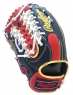 Rawlings  2023 GR3FHTCY719系列 軟式 右手戴 外野T網型手套(深藍/紅/白)