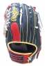 Rawlings  2023 GR3FHTCY719系列 軟式 右手戴 外野T網型手套(深藍/紅/白)