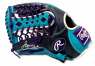 Rawlings  2024 GR4HTCY719系列 軟式 右手戴 外野T網型手套(深藍/綠/銀/紫)