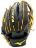 MIZUNO 2025 1ATGH253 系列內野工字型手套(黑/黃)