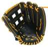 MIZUNO 2025 1ATGH253 系列外野雙十型手套(黑/黃)