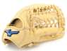 MIZUNO 2025 1AJGR329 系列外野T網型手套(奶油色)
