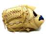 MIZUNO 2025 1AJGR329 系列 右手戴 投手片網型手套(奶油色)