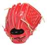 MIZUNO 2025 1AJGR335系列投手 TARTAN1型手套(蘿蔔紅/奶油色)