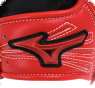 MIZUNO 2025 1AJGR335系列投手 TARTAN1型手套(蘿蔔紅/奶油色)